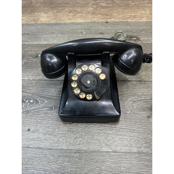 Vintage Northern Electric Rotary Dial Bakelite Desk Phone Canada Made - Picture 4 of 12